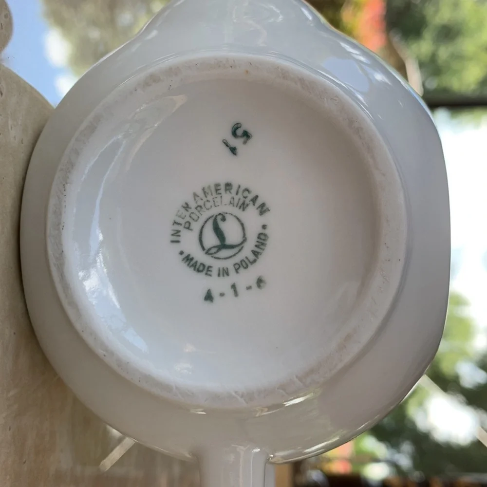 Vintage Small Porcelain Tea Pot